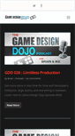 Mobile Screenshot of gamedesigndojo.com